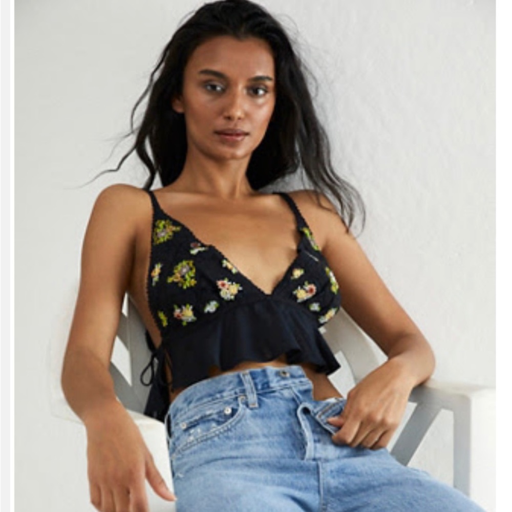 Black top from free people, never used and have the price tags